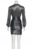 Abito lurex drappeggiato